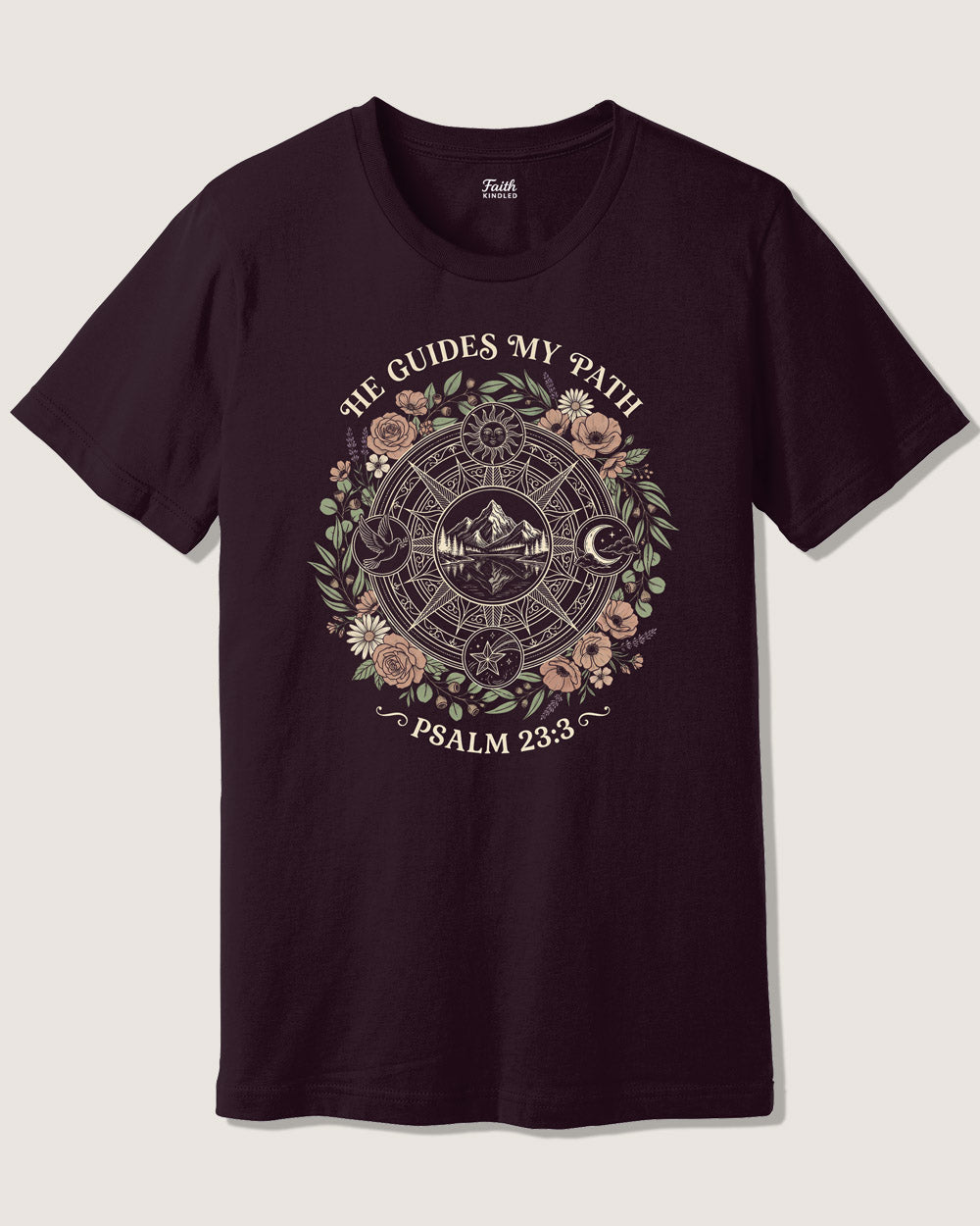He Guides My Path Unisex Tee