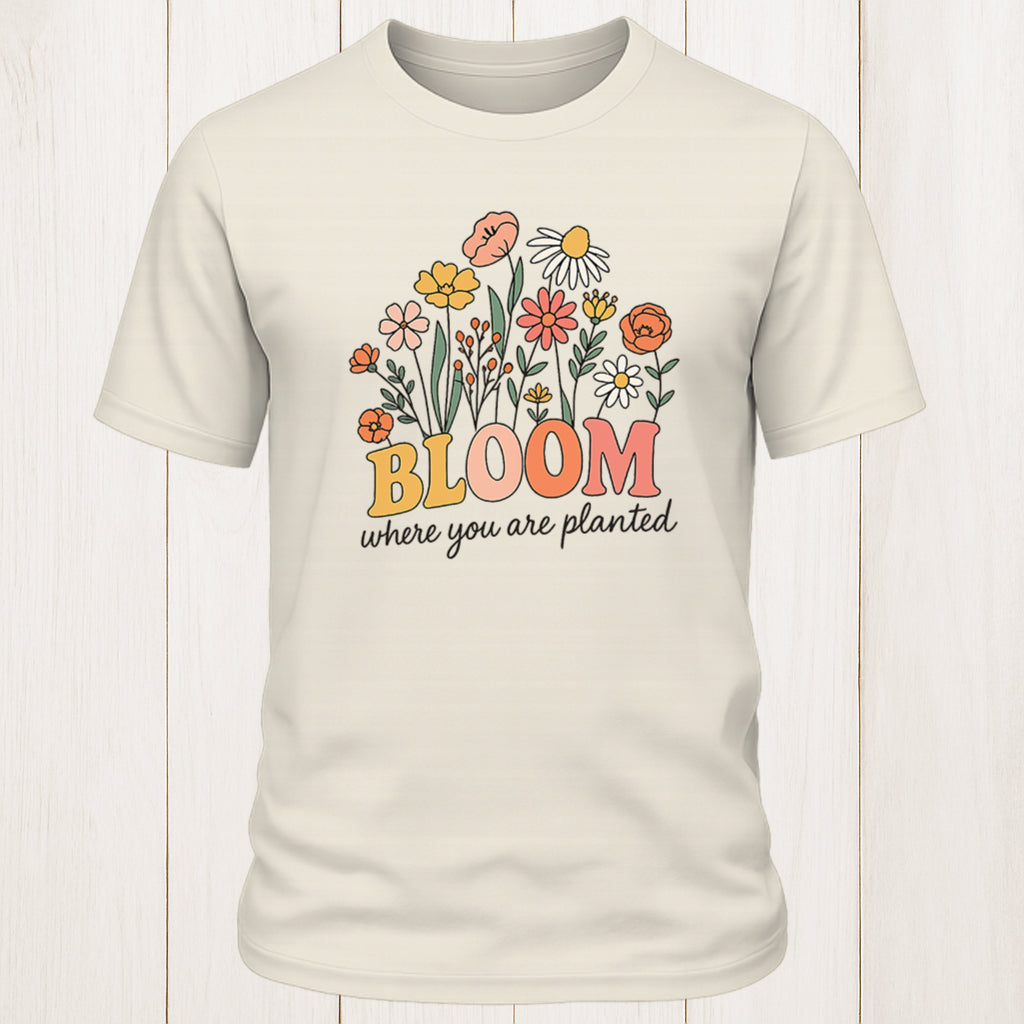 Bloom Where Planted Unisex Tee