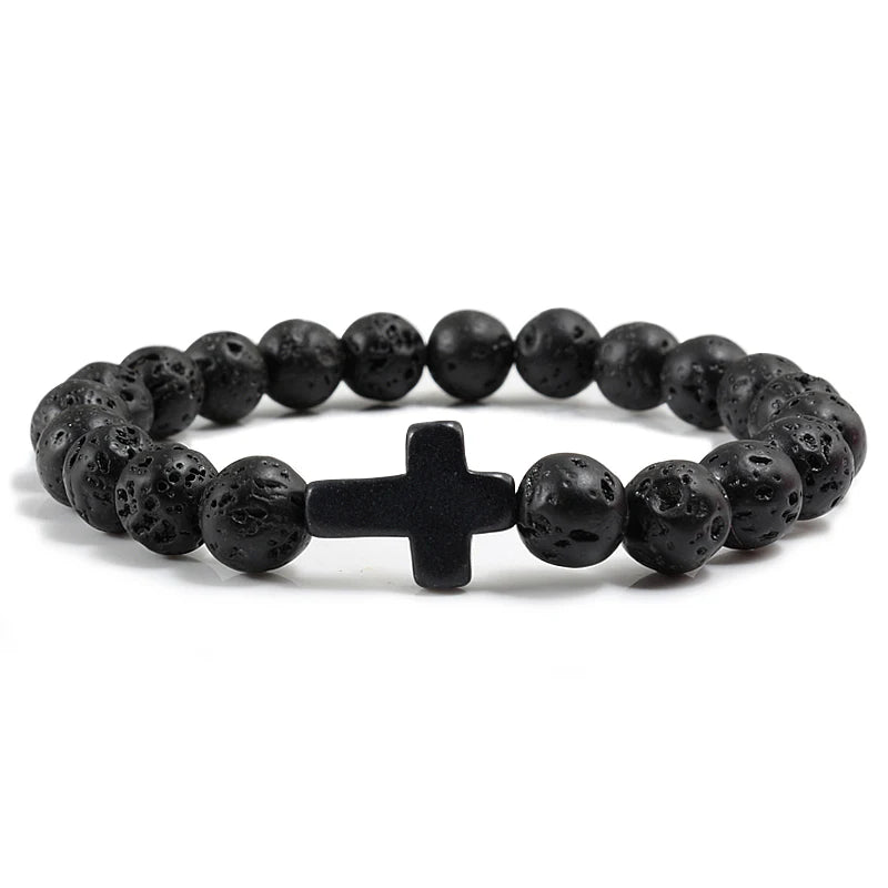 Midnight Stone Cross