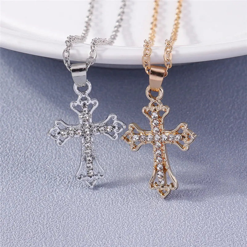Radiant Faith Cross Necklace