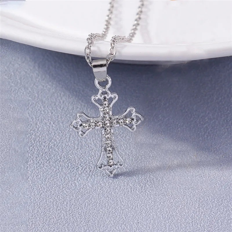 Radiant Faith Cross Necklace