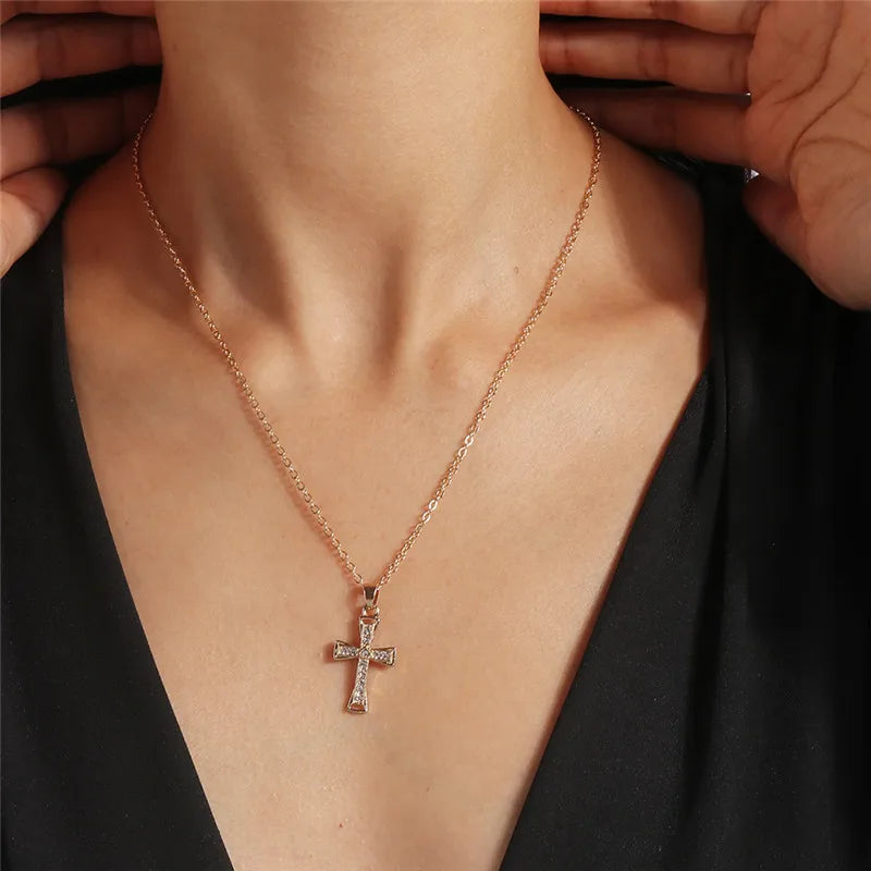 Living Word Cross Necklace