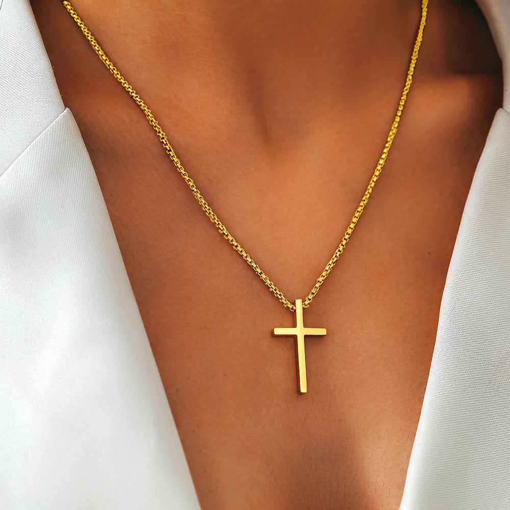 Grace Bound Cross Necklace