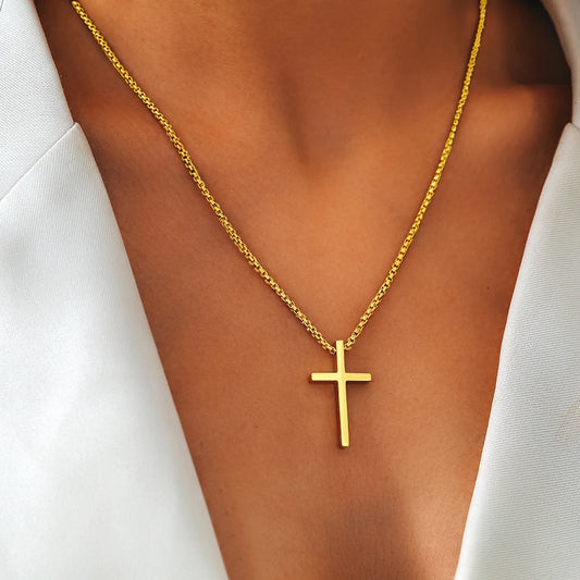 Grace Bound Cross Necklace