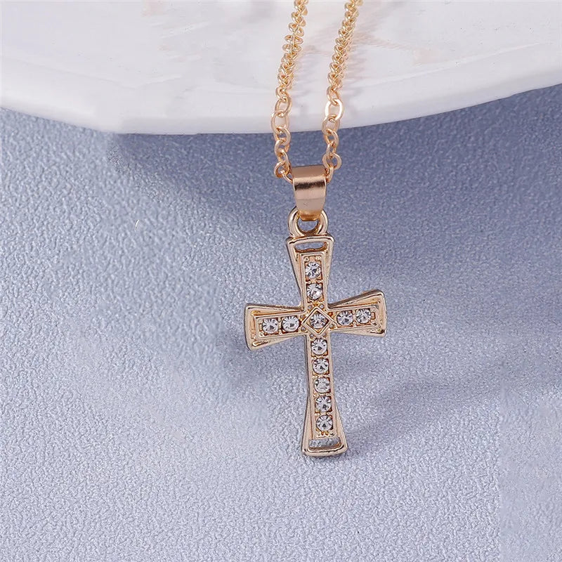 Living Word Cross Necklace