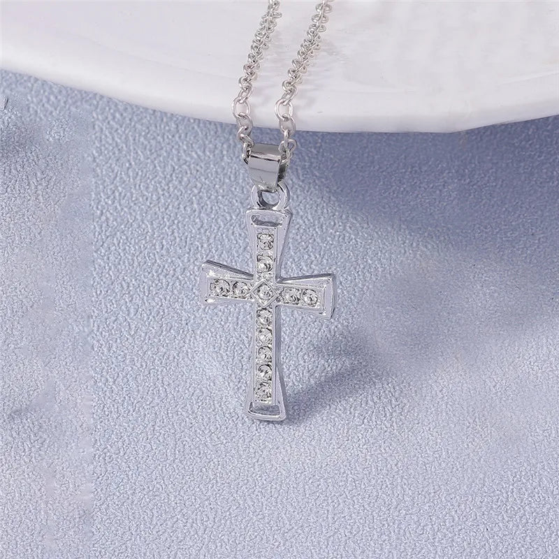 Living Word Cross Necklace