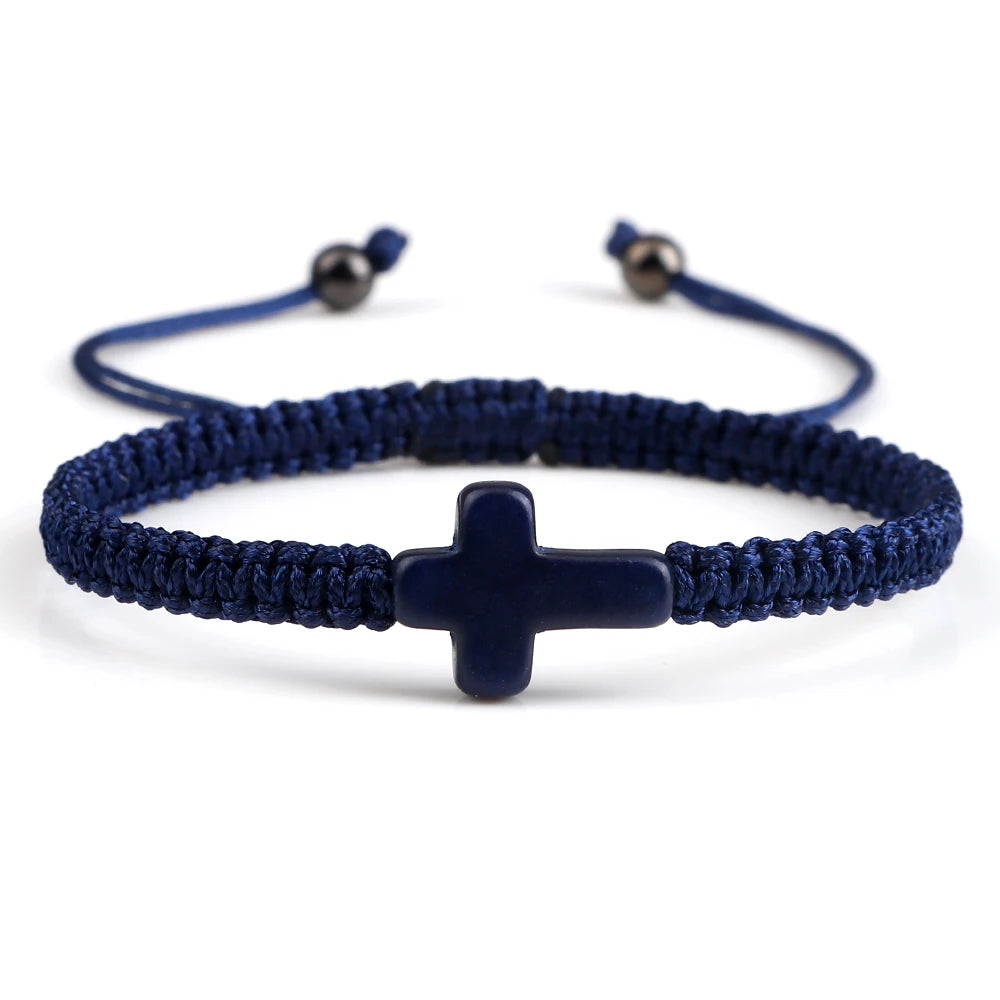 Sea of Galilee Braided Cross
