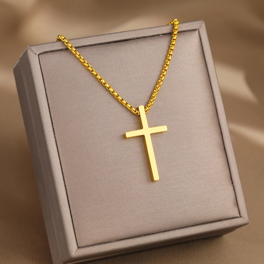 Grace Bound Cross Necklace