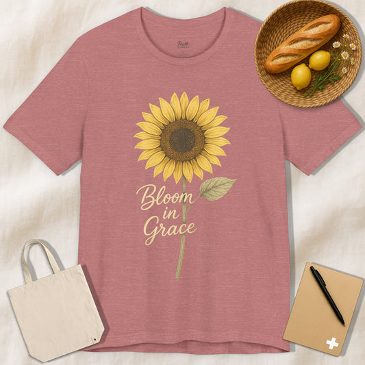 Bloom in Grace Unisex Tee