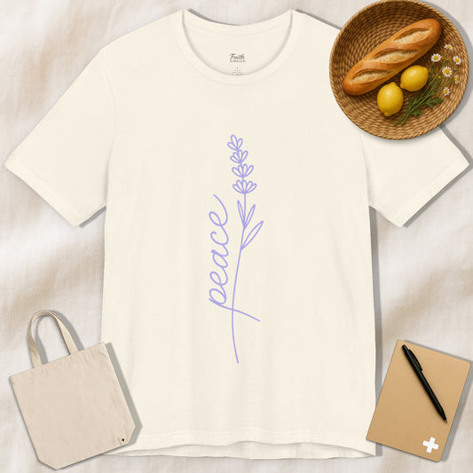 Lavender Peace Unisex Tee