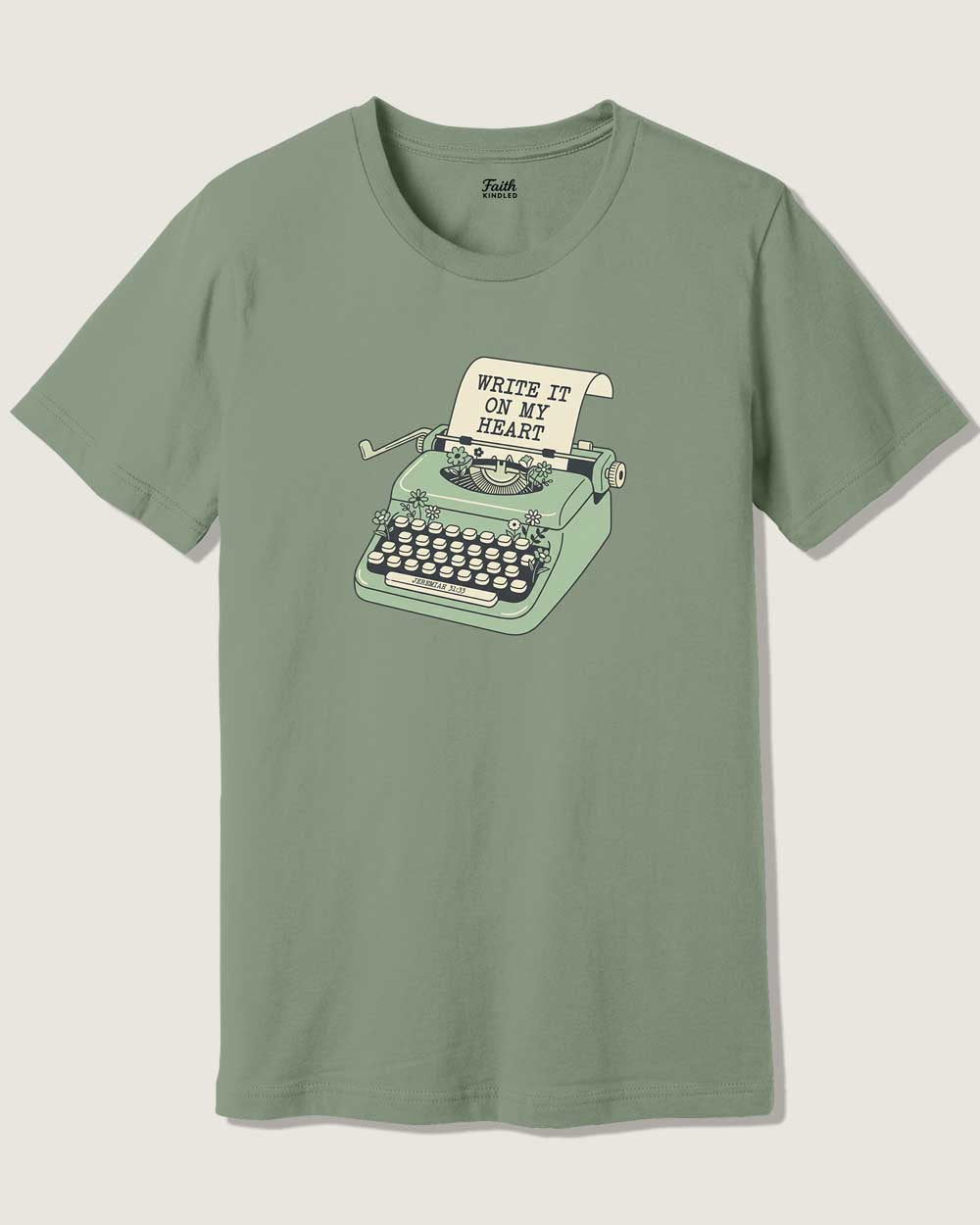 Write It On My Heart Unisex Tee