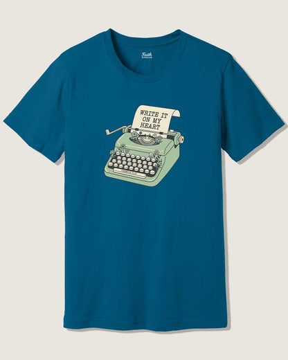 Write It On My Heart Unisex Tee