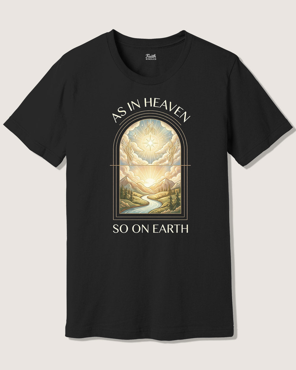 As In Heaven Unisex Tee