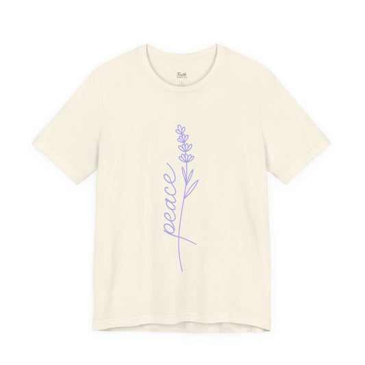 Lavender Peace Unisex Tee