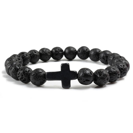 Midnight Stone Cross