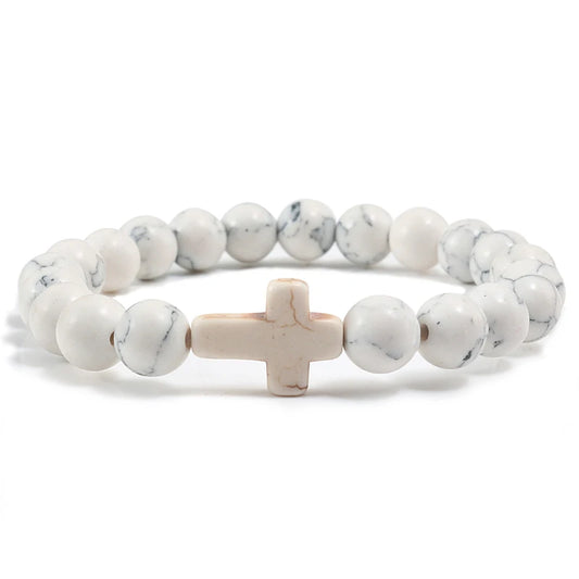 Marbled Grace Cross