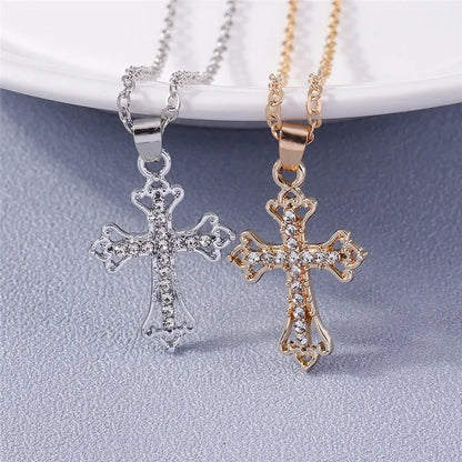 Radiant Faith Cross Necklace
