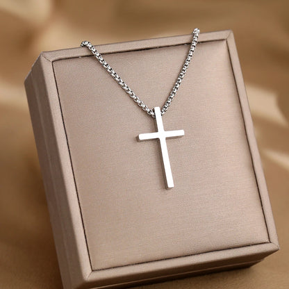 Grace Bound Cross Necklace