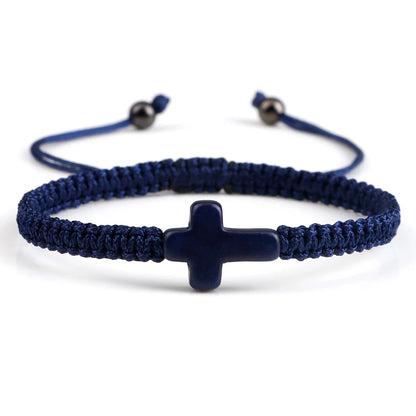 Sea of Galilee Braided Cross