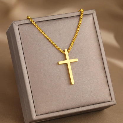 Grace Bound Cross Necklace