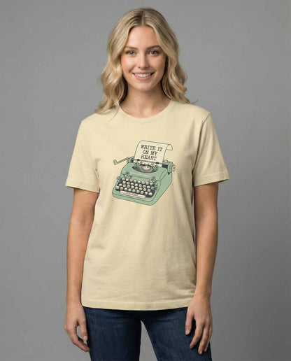 Write It On My Heart Unisex Tee